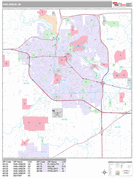 Ann Arbor Digital Map Premium Style